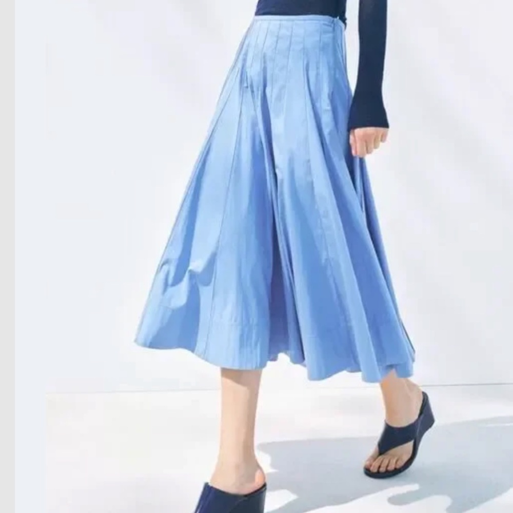 ZARA ZW Collection Midi Swing skirt